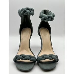 Charlotte‎ Russe Braided Ankle Strap Heels Stilettos Dressy Shoes